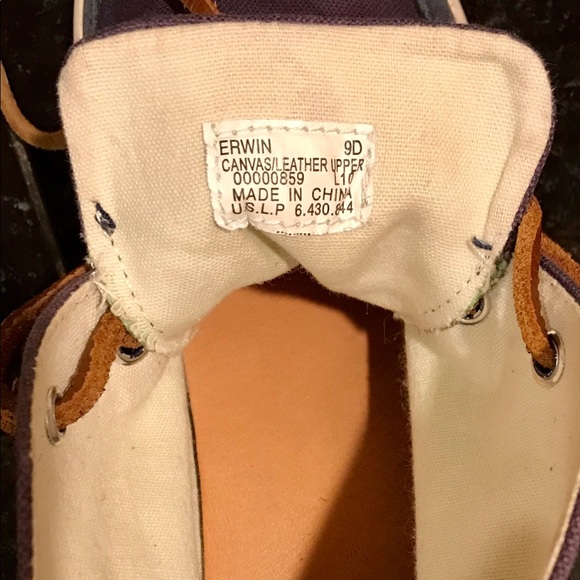 POLO ERWIN Chukka Shoes Leather Laces,SIZE: 9 - Picture 4 of 8